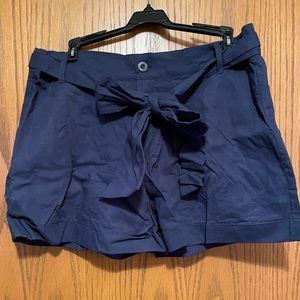 Navy size large Lauren James shorts